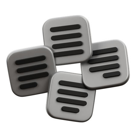 Align Text Tool  3Dアイコン