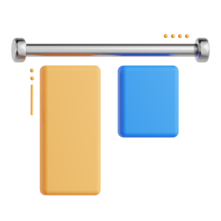 Align Top  3Dアイコン