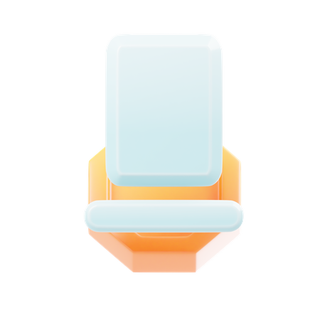 Aligner le bas  3D Icon