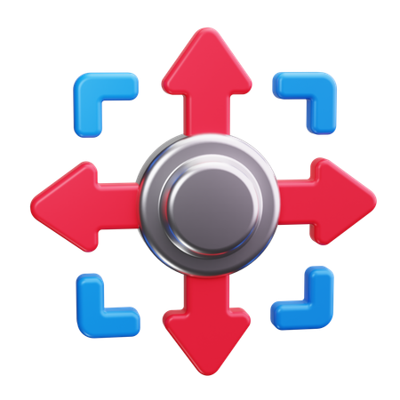 Alignment  3D Icon