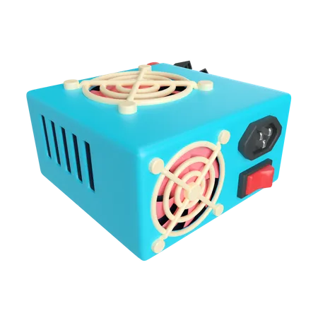 Alimentation PC  3D Icon