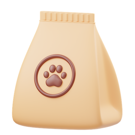 Alimentos para mascotas  3D Icon