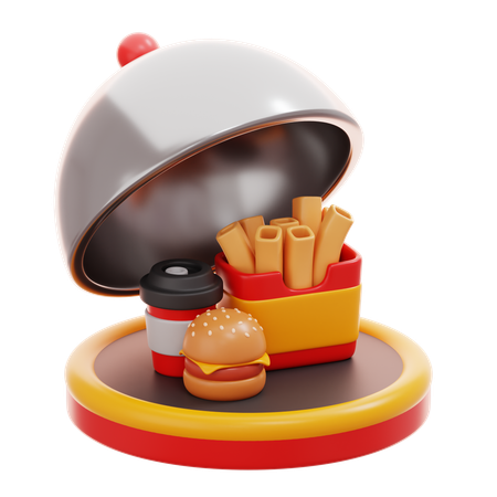 Alimentos abierta  3D Icon