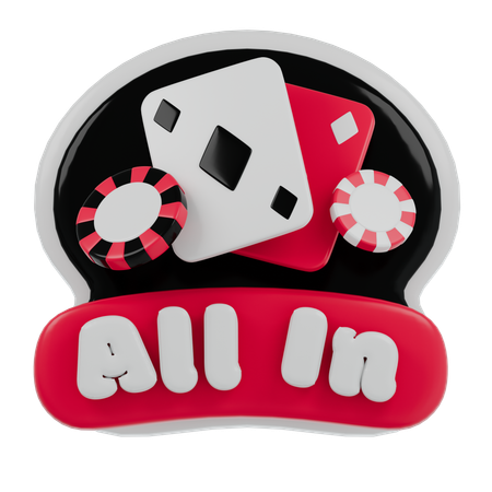 All In  3D Sticker