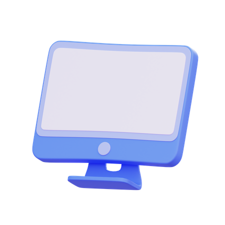 All In One Pc  3D Icon