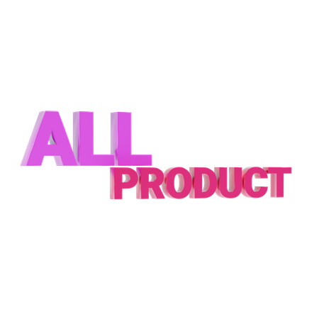 All product  3D Icon