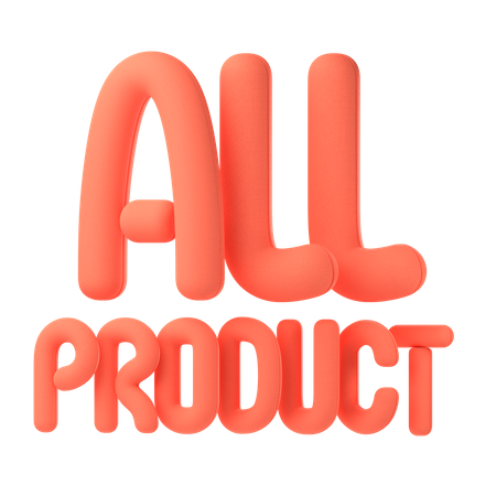 All product  3D Icon