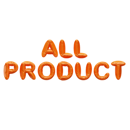 All Product  3D Icon