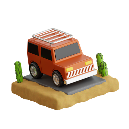 All Terrain Vehicle  3D Icon