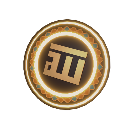 Allah Badge  3D Icon