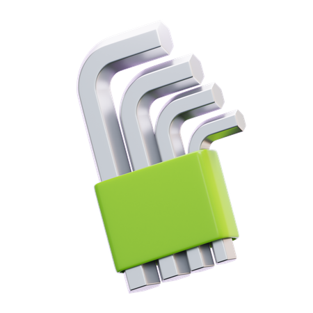 ALLEN KEY  3D Icon