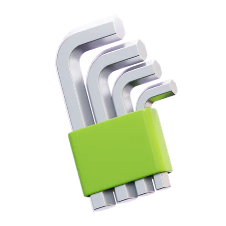 ALLEN KEY  3D Icon