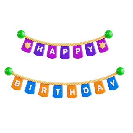 Alles Gute zum Geburtstag  3D Icon