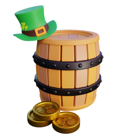 Alles Gute zum St. Patrick's Day  3D Icon