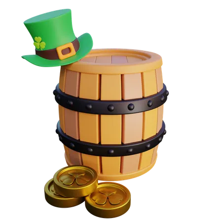 Alles Gute zum St. Patrick's Day  3D Icon