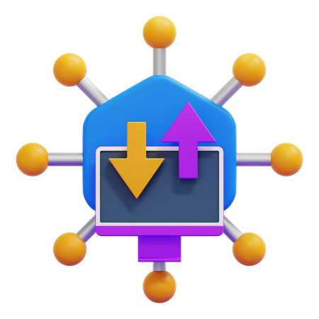 Allgegenwärtiges Computing  3D Icon