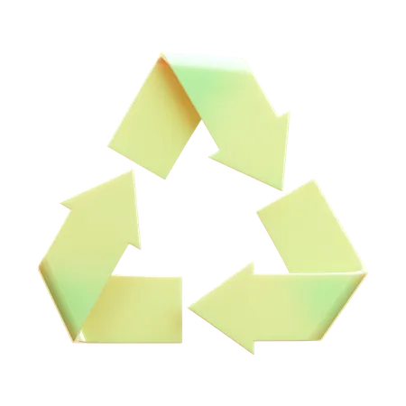 Allgemeines Recycling  3D Icon