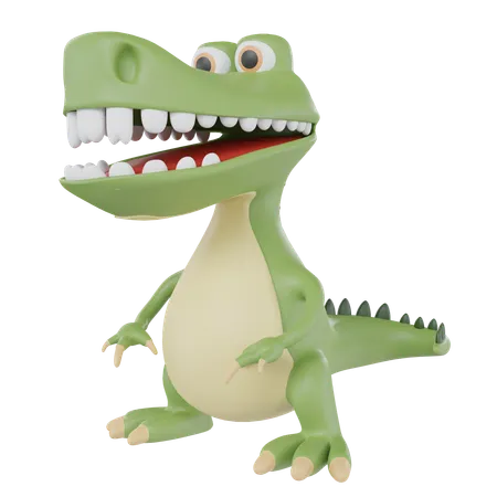 Alligator  3D Icon