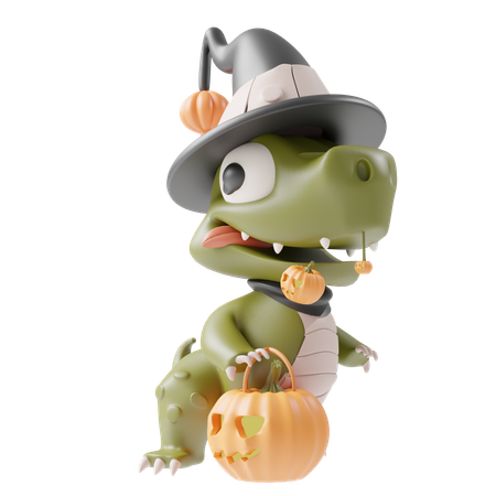 Alligator  3D Illustration