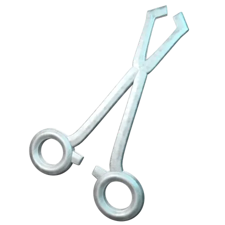 Allis Tissue Forceps  3D Icon