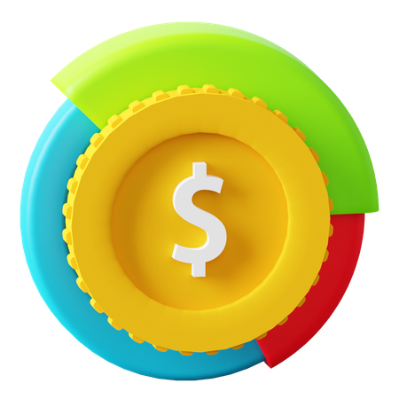 Allocation  3D Icon