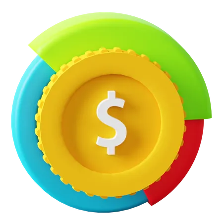 Allocation  3D Icon