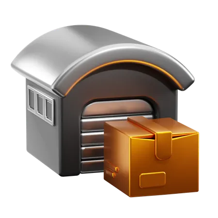 Depósito  3D Icon