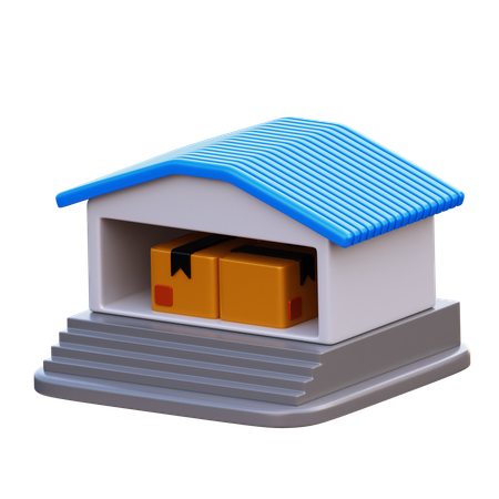 Depósito  3D Icon