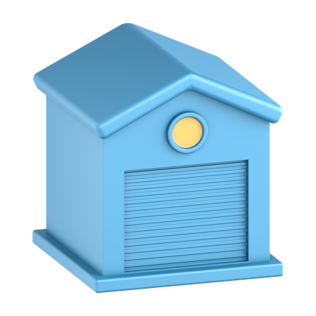 Depósito  3D Icon