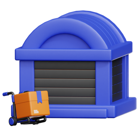 Depósito  3D Icon