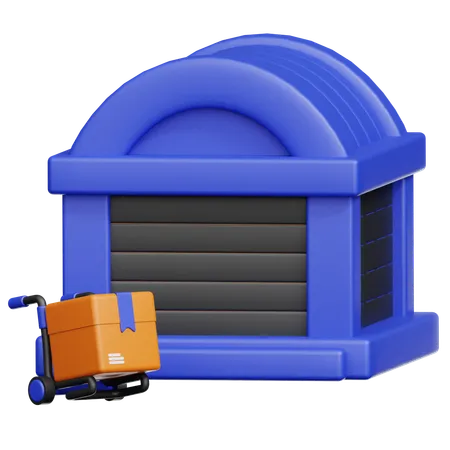 Depósito  3D Icon