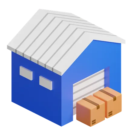 Depósito  3D Icon