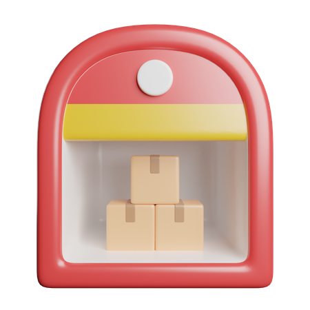 Depósito  3D Icon