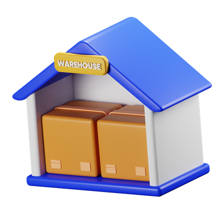 Depósito  3D Icon