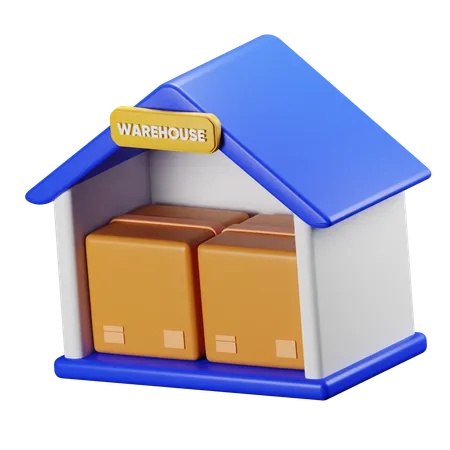 Depósito  3D Icon