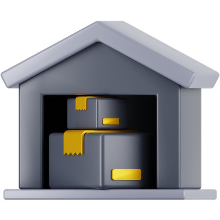 Depósito  3D Icon