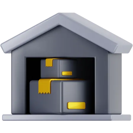 Depósito  3D Icon