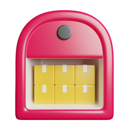 Depósito  3D Icon