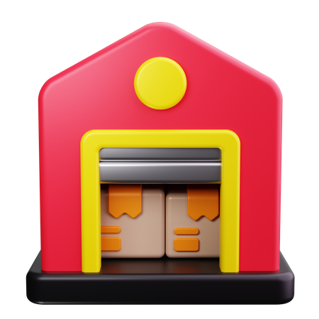 Depósito  3D Icon