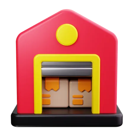 Depósito  3D Icon