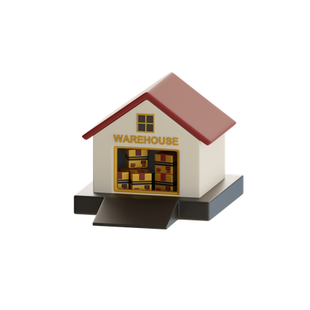 Depósito  3D Icon
