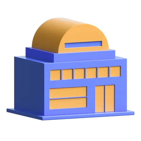 Depósito  3D Illustration