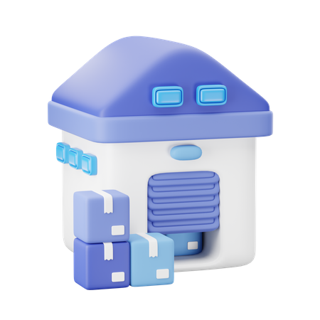 Depósito  3D Icon