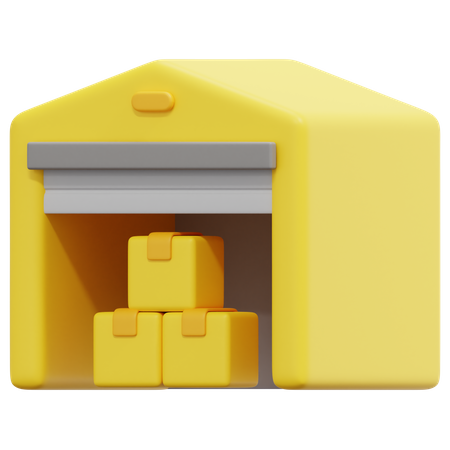 Depósito  3D Icon