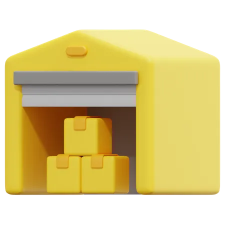 Depósito  3D Icon