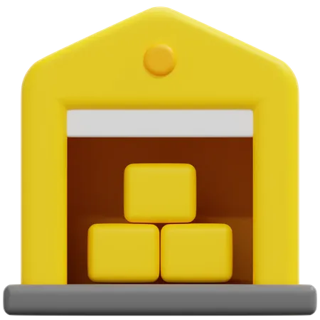 Depósito  3D Icon