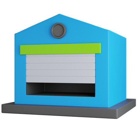 Depósito  3D Icon