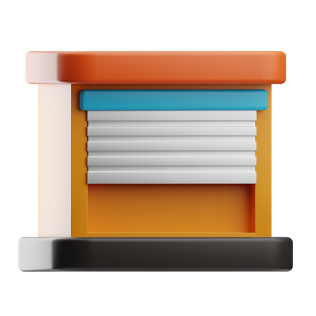 Depósito  3D Icon