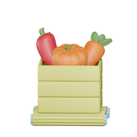 Almacenamiento de alimentos  3D Icon