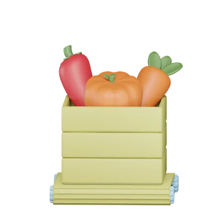 Almacenamiento de alimentos  3D Icon
